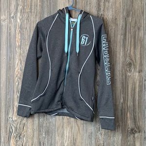 Zip up sweatshirt
